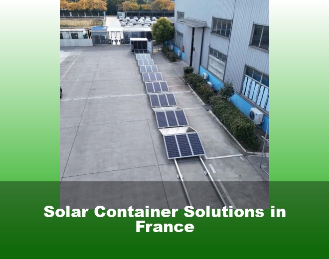 Solar Container Solutions in France